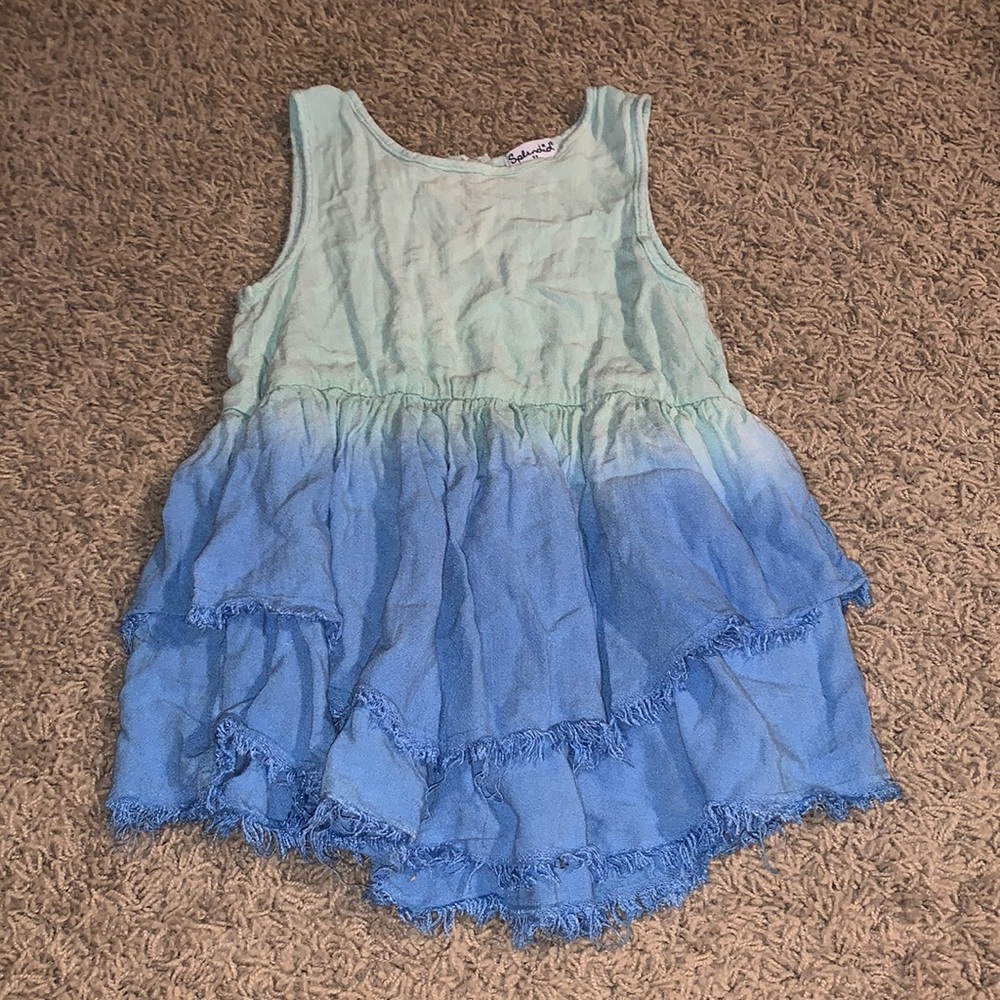 Splendid baby girls tie dye tank top 2t tunic tank